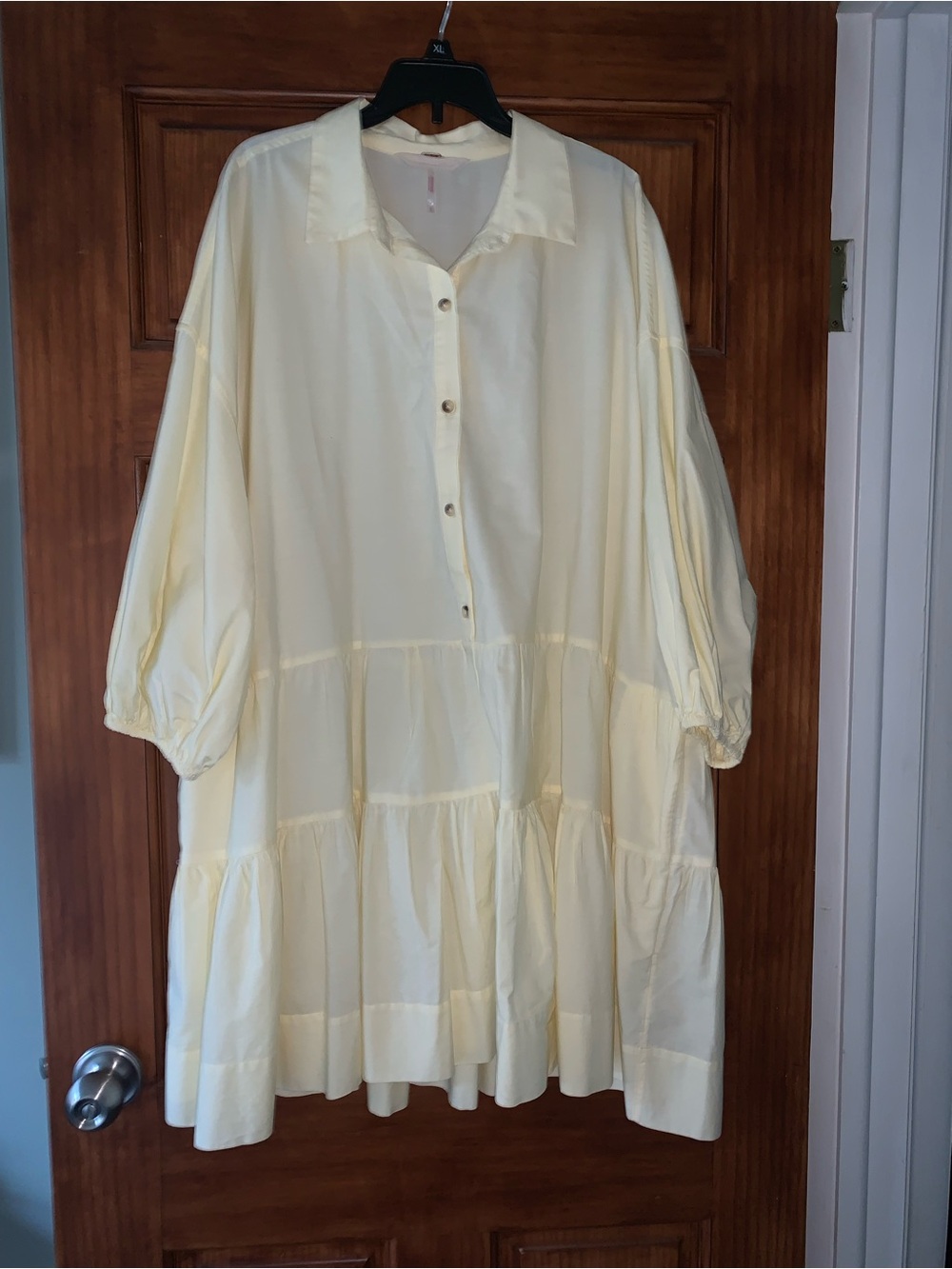 Free People Light Yellow Dress/Top